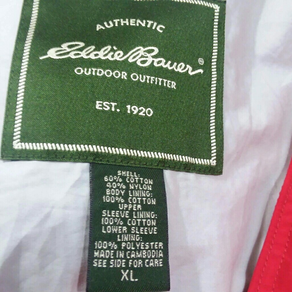 Authentic Eddie Bauer Lightweight Jacket / - image 6